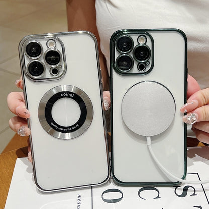 Electroplating Magsafe TPU Phone Case, For iPhone 13 Pro, For iPhone 13, For iPhone 12, For iPhone 12 Pro Max, For iPhone 12 Pro, For iPhone 11 Pro Max, For iPhone 11, For iPhone 11 Pro