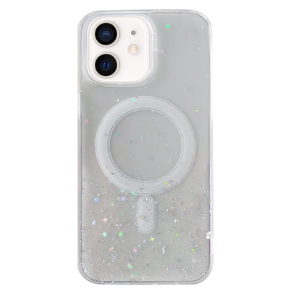 Glitter MagSafe Hybrid Clear TPU Phone Case, For iPhone 11, For iPhone 11 Pro