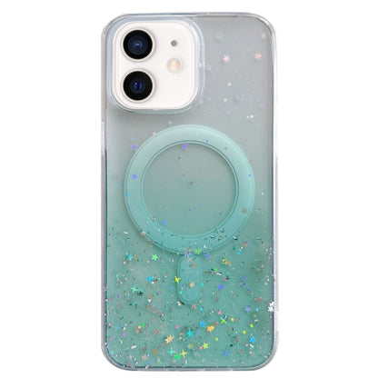 Glitter MagSafe Hybrid Clear TPU Phone Case, For iPhone 11, For iPhone 11 Pro