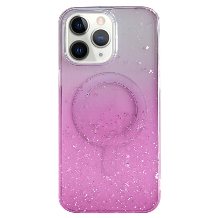 Glitter MagSafe Hybrid Clear TPU Phone Case, For iPhone 11, For iPhone 11 Pro