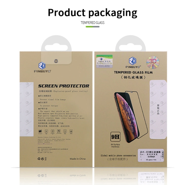 PINWUYO 9H 3D Curved Full Screen Explosion-proof Tempered Glass Film, For Nothing Phone 4a Pro, For Nothing Phone 4a, For Nothing Phone 3, For Nothing CMF Phone 2 Pro, For Nothing Phone 2a Plus, For Nothing Phone 2, For Nothing Phone 3a / 3a Pro