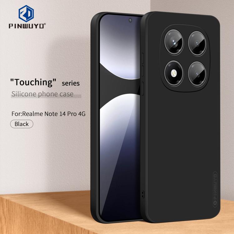 PINWUYO Sense Series Liquid Silicone TPU Phone Case, For Xiaomi Redmi Note 14 Pro 4G, For Redmi Note 14 4G 163.25mm, For Xiaomi 15 Pro, For Xiaomi 15, For Xiaomi Redmi Note 14 5G, For Xiaomi Redmi Note 14 Pro+ 5G, For Xiaomi Redmi Note 14 Pro 5G�������...