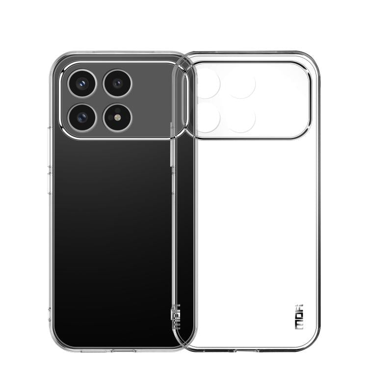 MOFI Ming Series Ultra-thin TPU Phone Case, For Redmi K100 Pro Max / Poco F9 Ultra, For Xiaomi Poco F9 Pro 5G, For Xiaomi 17 Max 5G, For Xiaomi 17T Pro 5G, For Xiaomi 17T 5G, For Redmi Turbo 5 Max / Poco X8 Pro Max 5G                                   ...