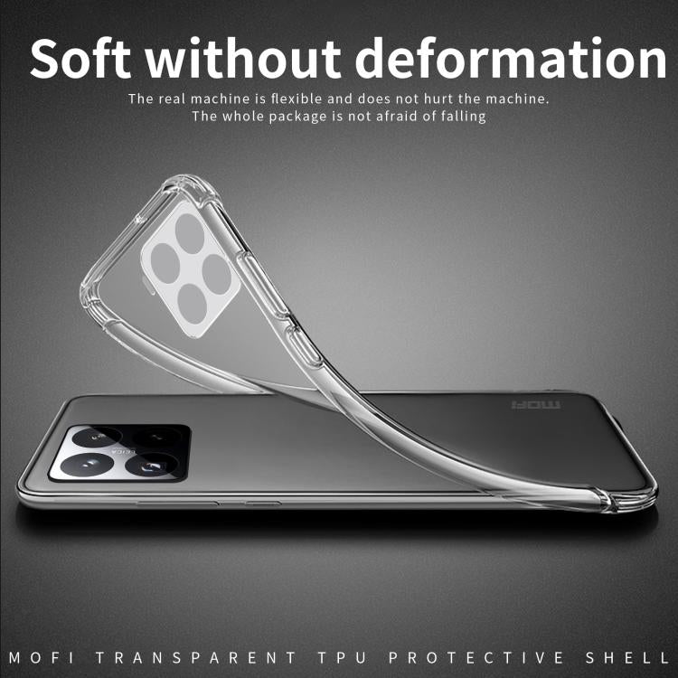 MOFI Ming Series Ultra-thin TPU Phone Case, For Xiaomi 17T, For Redmi Turbo 5 Max / Poco X8 Pro Max 5G, For Redmi Note 15 Pro+ 5G Global 163.3mm, For Redmi Note 15 4G / 5G Global 164mm, For Xiaomi 17 Ultra, For Redmi K90 Pro Max / Poco F8 Ultra        ...