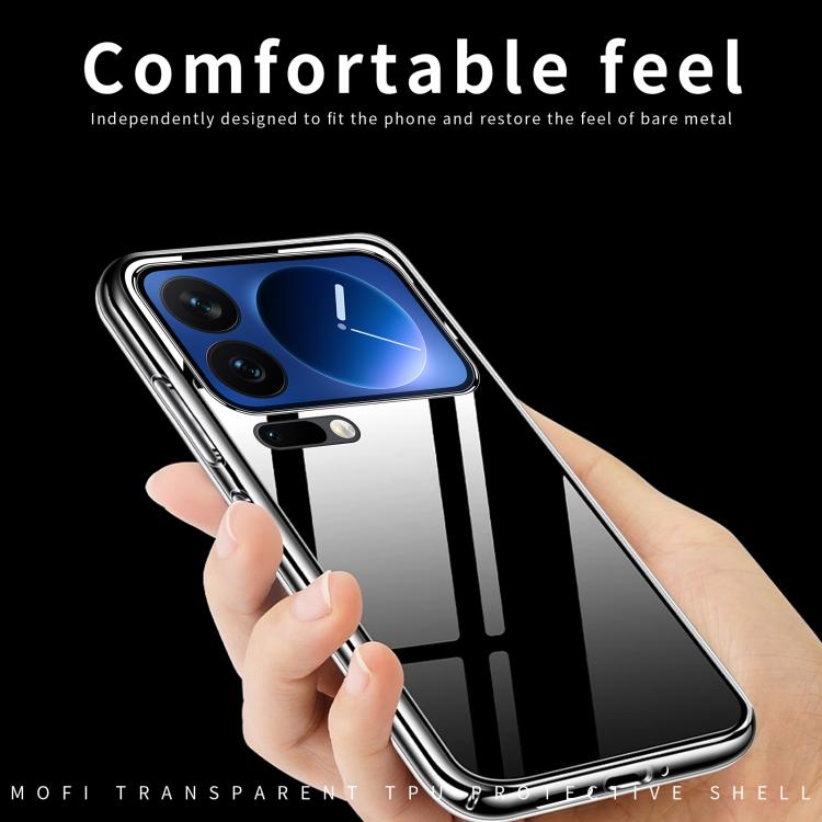 MOFI Ming Series Ultra-thin TPU Phone Case, For Xiaomi 18 Pro Max 5G, For Xiaomi 18 Pro 5G, For Redmi Note 17 Pro Global 163.5mm, For Xiaomi Poco F9 Pro 5G, For Xiaomi 17 Max 5G, For Xiaomi 17T Pro 5G, For Xiaomi 17T 5G, For Xiaomi 17 Ultra            ...