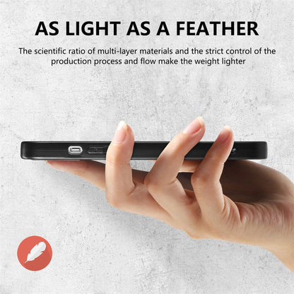 ENKAY Retro Leather Skin PC Phone Case with High Aluminum-silicon Glass Film, For iPhone 15 Pro Max, For iPhone 15 Pro, For iPhone 15 Plus, For iPhone 15, For iPhone 14 Plus, For iPhone 14, For iPhone 14 Pro, For iPhone 14 Pro Max