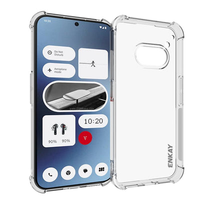 ENKAY Hat-Prince Transparent TPU Shockproof Phone Case, For Nothing Phone 4b, For Nothing Phone 3, For Nothing CMF Phone 2 Pro, For Nothing Phone 3a, For Nothing Phone 3a Pro, For Nothing CMF Phone 1, For Nothing Phone 2, For Nothing Phone 2a / 2a Plus