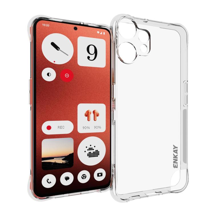 ENKAY Hat-Prince Transparent TPU Shockproof Phone Case, For Nothing Phone 4b, For Nothing Phone 3, For Nothing CMF Phone 2 Pro, For Nothing Phone 3a, For Nothing Phone 3a Pro, For Nothing CMF Phone 1, For Nothing Phone 2, For Nothing Phone 2a / 2a Plus