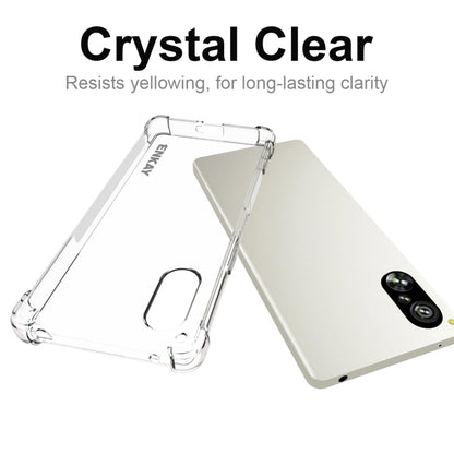ENKAY Hat-Prince Transparent TPU Shockproof Phone Case, For Sony Xperia 5 V