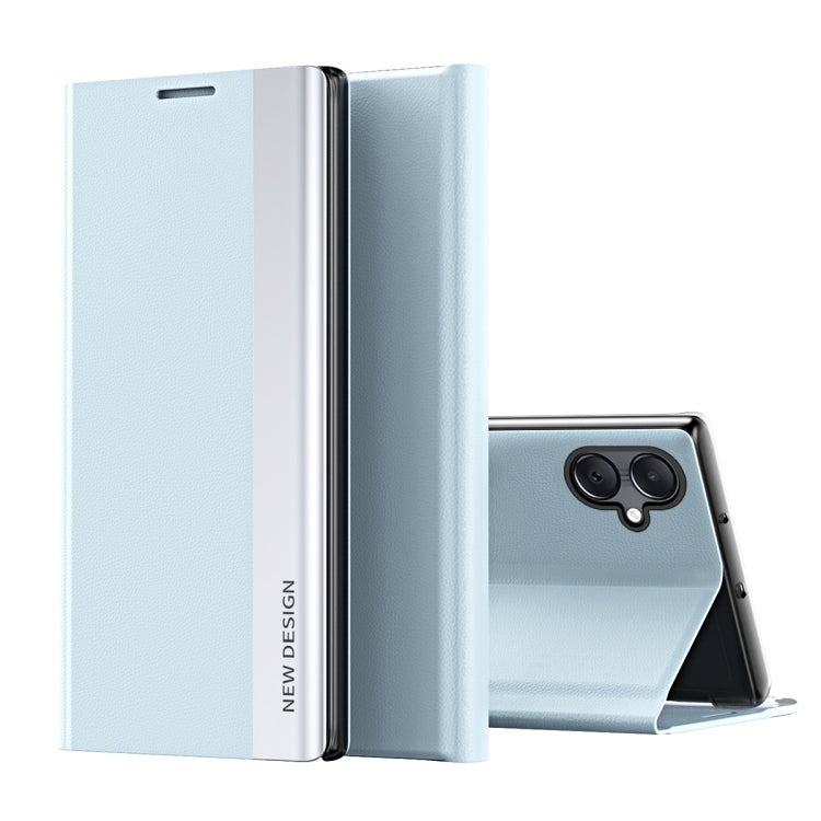 Side Electroplated Adsorption Leather Phone Case, For Samsung Galaxy A16 5G, For Samsung Galaxy A06 4G, For Samsung Galaxy S24 FE 5G, For Samsung Galaxy A55, For Samsung Galaxy A35, For Samsung Galaxy S24 Ultra 5G, For Samsung Galaxy S24+ 5G           ...