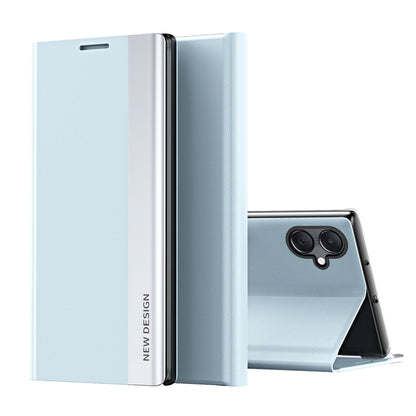 Side Electroplated Adsorption Leather Phone Case, For Samsung Galaxy A16 5G, For Samsung Galaxy A06 4G, For Samsung Galaxy S24 FE 5G, For Samsung Galaxy A55, For Samsung Galaxy A35, For Samsung Galaxy S24 Ultra 5G, For Samsung Galaxy S24+ 5G           ...
