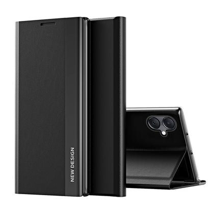 Side Electroplated Adsorption Leather Phone Case, For Samsung Galaxy A16 5G, For Samsung Galaxy A06 4G, For Samsung Galaxy S24 FE 5G, For Samsung Galaxy A55, For Samsung Galaxy A35, For Samsung Galaxy S24 Ultra 5G, For Samsung Galaxy S24+ 5G           ...