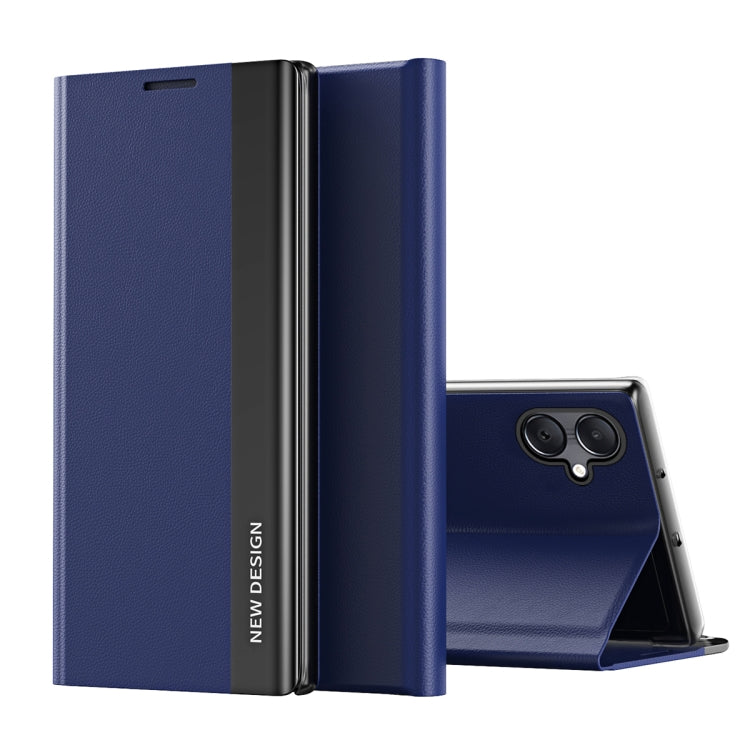 Side Electroplated Adsorption Leather Phone Case, For Samsung Galaxy A16 5G, For Samsung Galaxy A06 4G, For Samsung Galaxy S24 FE 5G, For Samsung Galaxy A55, For Samsung Galaxy A35, For Samsung Galaxy S24 Ultra 5G, For Samsung Galaxy S24+ 5G           ...