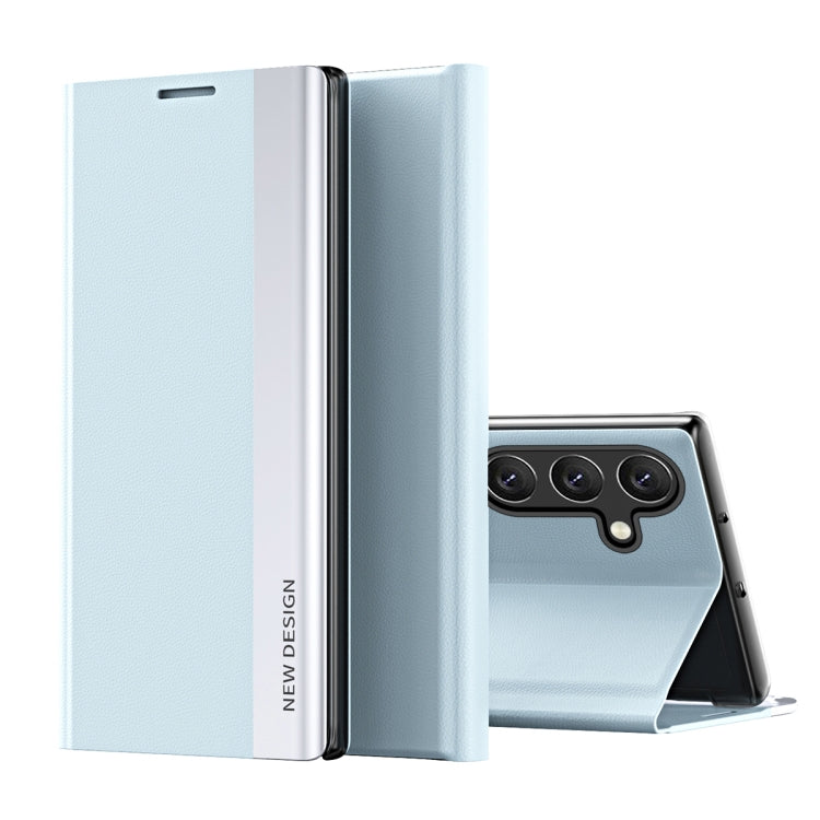 Side Electroplated Adsorption Leather Phone Case, For Samsung Galaxy A16 5G, For Samsung Galaxy A06 4G, For Samsung Galaxy S24 FE 5G, For Samsung Galaxy A55, For Samsung Galaxy A35, For Samsung Galaxy S24 Ultra 5G, For Samsung Galaxy S24+ 5G           ...