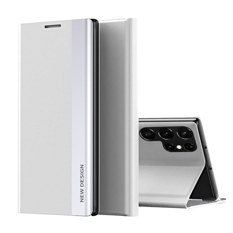 Side Electroplated Adsorption Leather Phone Case, For Samsung Galaxy S26+ 5G, For Samsung Galaxy S26  Ultra 5G, For Samsung Galaxy S26 5G, For Samsung Galaxy S25 FE 5G, For Samsung Galaxy A07 5G, For Samsung Galaxy A17 5G, For Samsung Galaxy S25 Edge 5...
