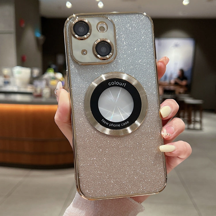 Gradient Glitter Electroplating MagSafe TPU Phone Case, For iPhone 13 Pro, For iPhone 13, For iPhone 12, For iPhone 12 Pro Max, For iPhone 12 Pro, For iPhone 11 Pro Max, For iPhone 11, For iPhone 11 Pro