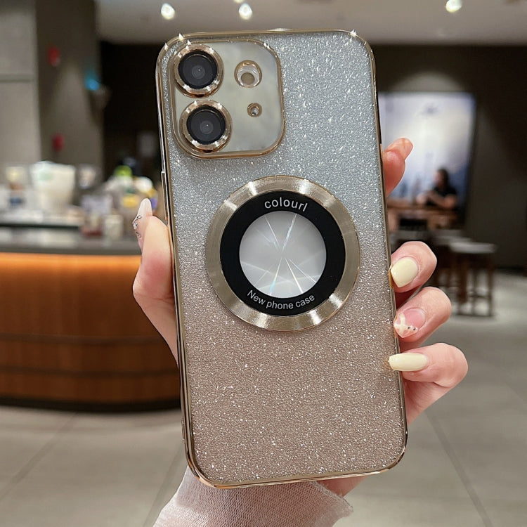 Gradient Glitter Electroplating MagSafe TPU Phone Case, For iPhone 13 Pro, For iPhone 13, For iPhone 12, For iPhone 12 Pro Max, For iPhone 12 Pro, For iPhone 11 Pro Max, For iPhone 11, For iPhone 11 Pro