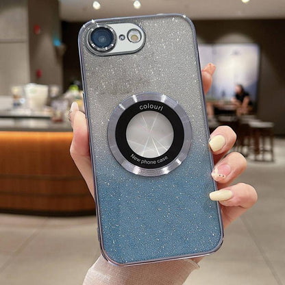 Gradient Glitter Electroplating MagSafe TPU Phone Case, For iPhone 17e / 16e, For iPhone 17 Pro Max, For iPhone 17 Pro, For iPhone 17, For iPhone Air, For iPhone 16 Pro Max, For iPhone 16 Pro, For iPhone 16 Plus, For iPhone 15 Pro Max, For iPhone 15 Pr...