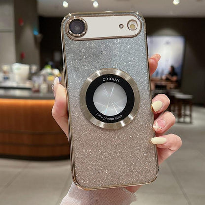 Gradient Glitter Electroplating MagSafe TPU Phone Case, For iPhone 17e / 16e, For iPhone 17 Pro Max, For iPhone 17 Pro, For iPhone 17, For iPhone Air, For iPhone 16 Pro Max, For iPhone 16 Pro, For iPhone 16 Plus, For iPhone 15 Pro Max, For iPhone 15 Pr...