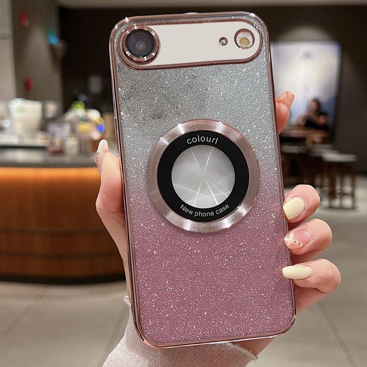 Gradient Glitter Electroplating MagSafe TPU Phone Case, For iPhone 17e / 16e, For iPhone 17 Pro Max, For iPhone 17 Pro, For iPhone 17, For iPhone Air, For iPhone 16 Pro Max, For iPhone 16 Pro, For iPhone 16 Plus, For iPhone 15 Pro Max, For iPhone 15 Pr...