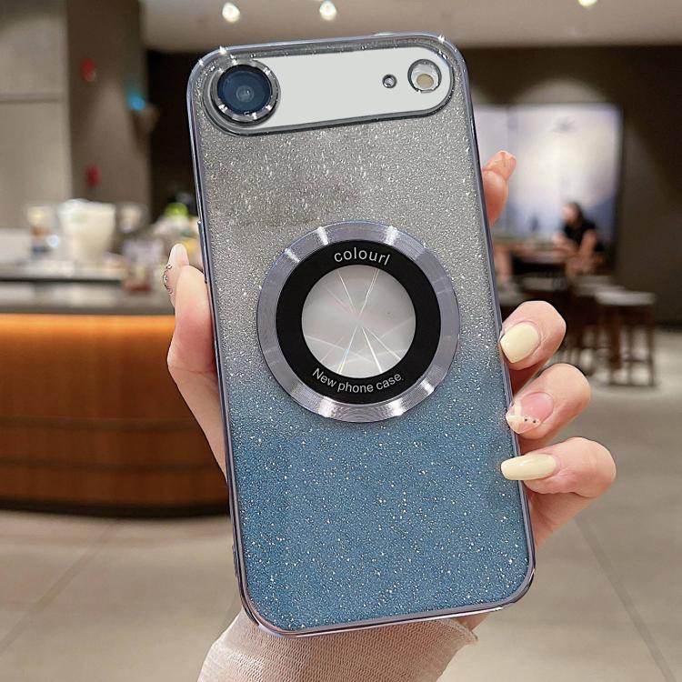 Gradient Glitter Electroplating MagSafe TPU Phone Case, For iPhone 17e / 16e, For iPhone 17 Pro Max, For iPhone 17 Pro, For iPhone 17, For iPhone Air, For iPhone 16 Pro Max, For iPhone 16 Pro, For iPhone 16 Plus, For iPhone 15 Pro Max, For iPhone 15 Pr...