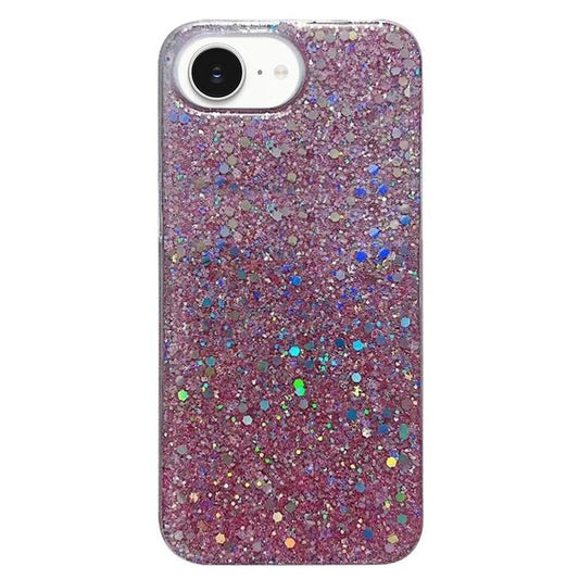 Glitter Sequins Epoxy TPU Phone Case, For iPhone 17e / 16e, For iPhone 16 Pro Max, For iPhone 16 Pro, For iPhone 16 Plus, For iPhone 16, For iPhone 15 Pro Max, For iPhone 15 Pro, For iPhone 15 Plus, For iPhone 15