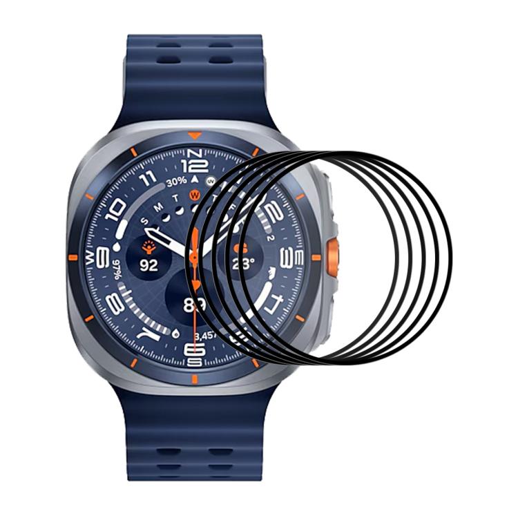 5pcs ENKAY 3D Full Coverage Soft PC Edge PMMA HD Screen Film, For Galaxy Watch Ultra2 2026 / 2025 / 1 2024, For Galaxy Watch9 / 8 44mm, For Galaxy Watch9 / 8 40mm, For Galaxy Watch8 Classic 46mm, For Galaxy Watch6 / Watch7 44mm                         ...