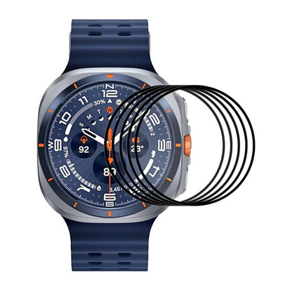 5pcs ENKAY 3D Full Coverage Soft PC Edge PMMA HD Screen Film, For Galaxy Watch Ultra2 2026 / 2025 / 1 2024, For Galaxy Watch9 / 8 44mm, For Galaxy Watch9 / 8 40mm, For Galaxy Watch8 Classic 46mm, For Galaxy Watch6 / Watch7 44mm                         ...