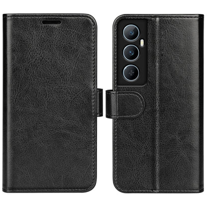 R64 Texture Horizontal Flip Leather Phone Case, For Realme C65 4G