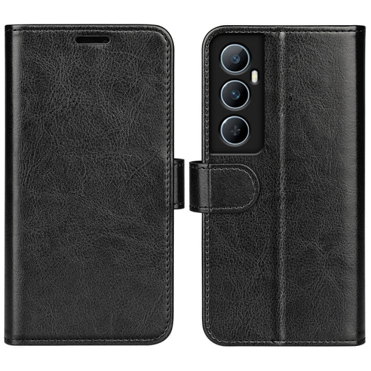 R64 Texture Horizontal Flip Leather Phone Case, For Realme C65 4G