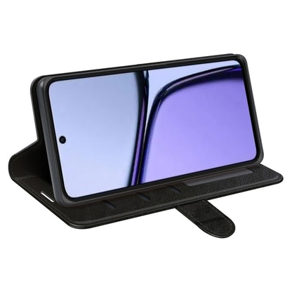 R64 Texture Horizontal Flip Leather Phone Case, For Realme C65 4G