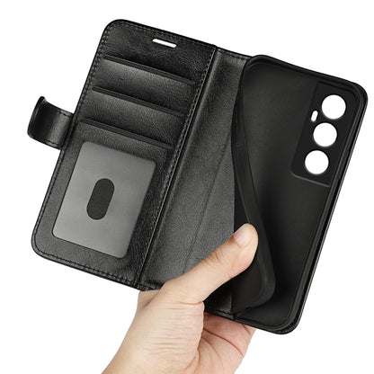 R64 Texture Horizontal Flip Leather Phone Case, For Realme C65 4G