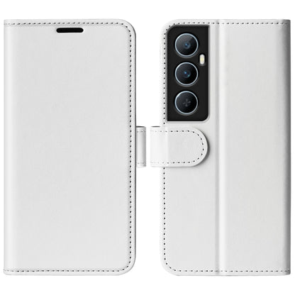 R64 Texture Horizontal Flip Leather Phone Case, For Realme C65 4G
