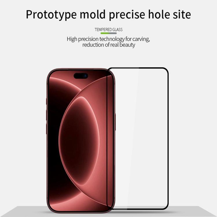 PINWUYO 9H 2.5D Full Screen Tempered Glass Film, For iPhone 18, For iPhone 18 Pro, For iPhone 18 Pro Max, For iPhone 17 Pro Max, For iPhone 17 Pro, For iPhone 17, For iPhone Air, For iPhone 16 Pro Max, For iPhone 16 Pro, For iPhone 16 Plus, For iPhone ...