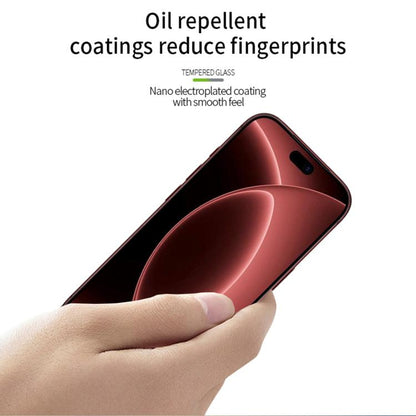 PINWUYO 9H 2.5D Full Screen Tempered Glass Film, For iPhone 18, For iPhone 18 Pro, For iPhone 18 Pro Max, For iPhone 17 Pro Max, For iPhone 17 Pro, For iPhone 17, For iPhone Air, For iPhone 16 Pro Max, For iPhone 16 Pro, For iPhone 16 Plus, For iPhone ...