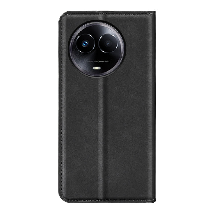 Retro-skin Magnetic Suction Leather Phone Case, For Realme 11X, For Realme Narzo N53, For Realme C65 4G, For Realme C85 5G / 15x 5G, For Realme 15 5G / 15 Pro 5G