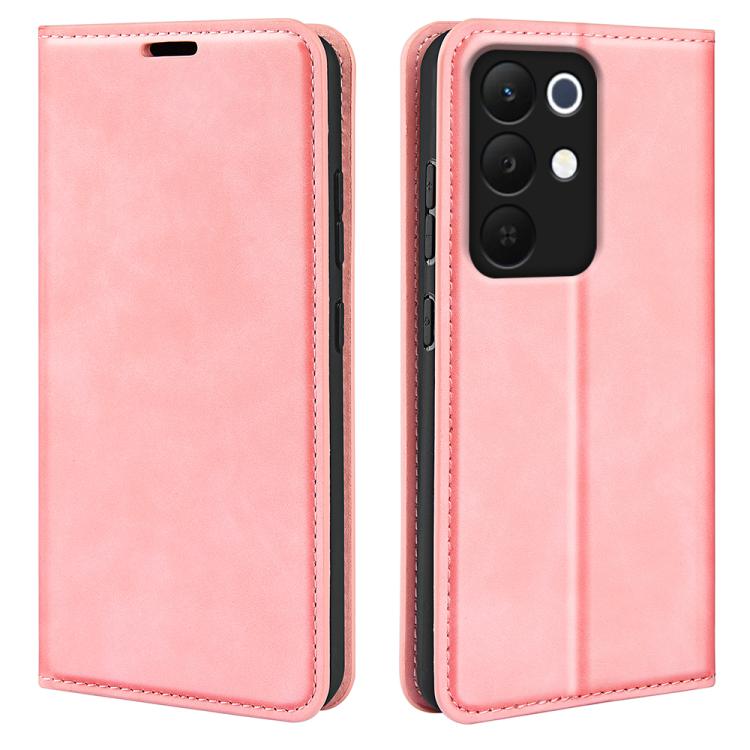 Retro-skin Magnetic Suction Leather Phone Case, For Realme 11X, For Realme Narzo N53, For Realme C65 4G, For Realme C85 5G / 15x 5G, For Realme 15 5G / 15 Pro 5G