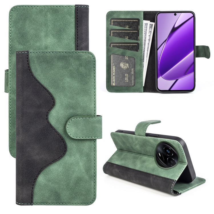 Stitching Horizontal Flip Leather Phone Case, For Realme 12+ 5G, For Realme 12 Pro+, For Realme C67 4G, For Realme 11X, For Realme C65 4G, For Realme Narzo N53 / C53