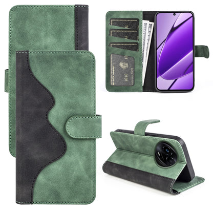 Stitching Horizontal Flip Leather Phone Case, For Realme 12+ 5G, For Realme 12 Pro+, For Realme C67 4G, For Realme 11X, For Realme C65 4G, For Realme Narzo N53 / C53