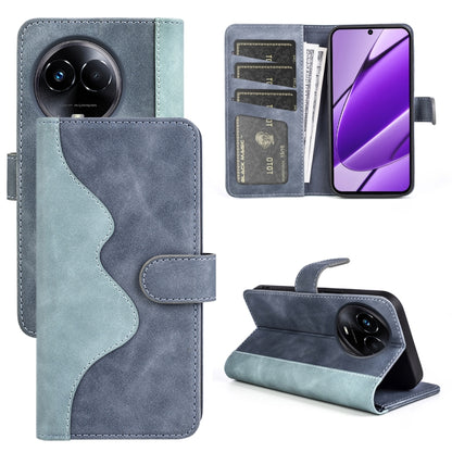 Stitching Horizontal Flip Leather Phone Case, For Realme 12+ 5G, For Realme 12 Pro+, For Realme C67 4G, For Realme 11X, For Realme C65 4G, For Realme Narzo N53 / C53