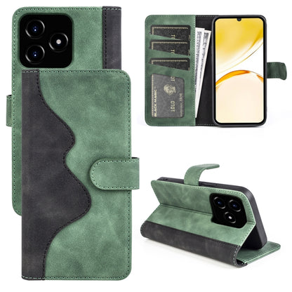 Stitching Horizontal Flip Leather Phone Case, For Realme 12+ 5G, For Realme 12 Pro+, For Realme C67 4G, For Realme 11X, For Realme C65 4G, For Realme Narzo N53 / C53