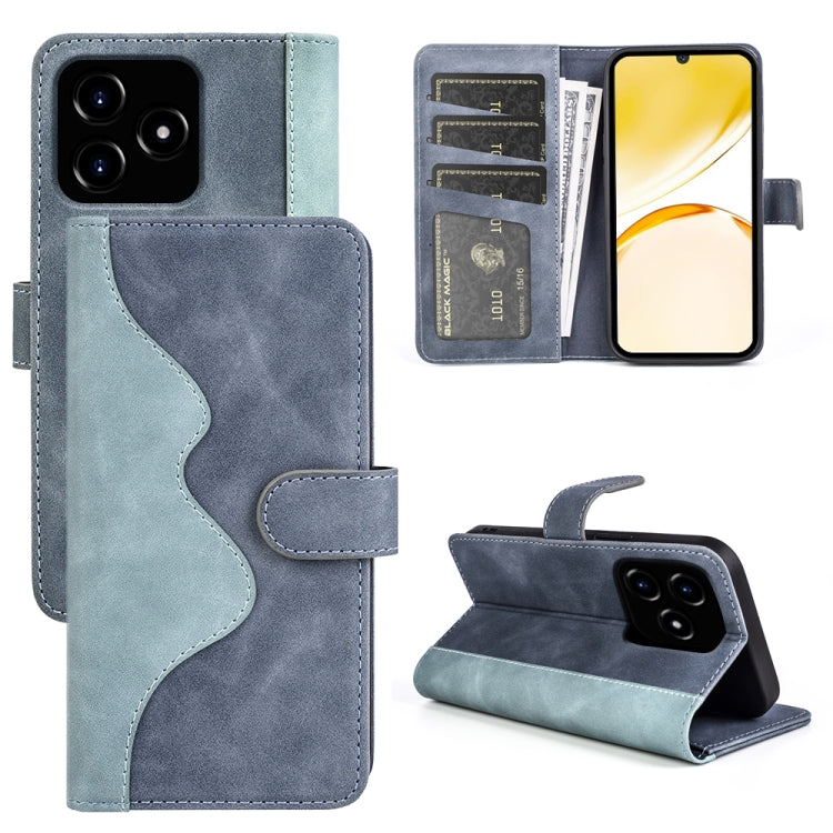 Stitching Horizontal Flip Leather Phone Case, For Realme 12+ 5G, For Realme 12 Pro+, For Realme C67 4G, For Realme 11X, For Realme C65 4G, For Realme Narzo N53 / C53