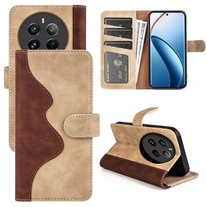 Stitching Horizontal Flip Leather Phone Case, For Realme 12+ 5G, For Realme 12 Pro+, For Realme C67 4G, For Realme 11X, For Realme C65 4G, For Realme Narzo N53 / C53