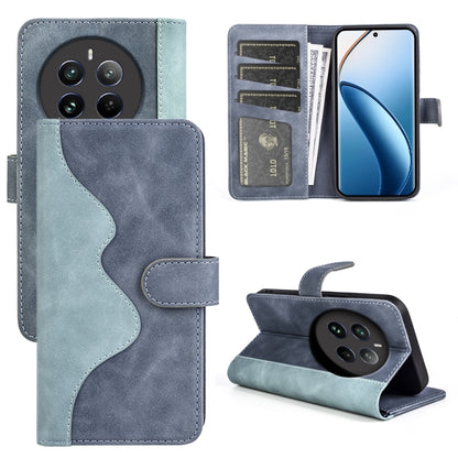 Stitching Horizontal Flip Leather Phone Case, For Realme 12+ 5G, For Realme 12 Pro+, For Realme C67 4G, For Realme 11X, For Realme C65 4G, For Realme Narzo N53 / C53