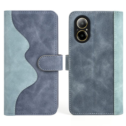Stitching Horizontal Flip Leather Phone Case, For Realme 12+ 5G, For Realme 12 Pro+, For Realme C67 4G, For Realme 11X, For Realme C65 4G, For Realme Narzo N53 / C53