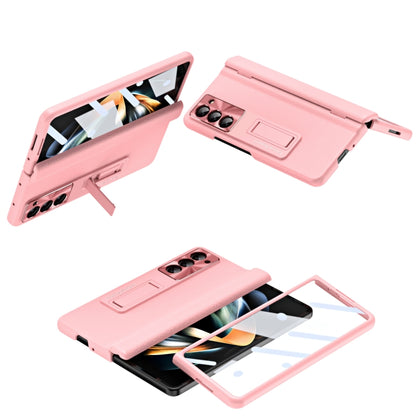 Shell-membrane Integrated Hinge All-around Leather Folding Phone Case, For Galaxy Z Fold8 Ultra 5G, For Galaxy Z Fold7 5G, For Galaxy Z Fold6 5G, For Galaxy Z Fold5 5G