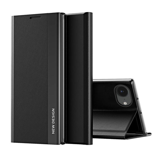 Side Electroplated Adsorption Leather Phone Case, For iPhone 16e, For iPhone 16 Pro Max, For iPhone 16 Pro, For iPhone 16 Plus, For iPhone 16, For iPhone 15 Pro Max, For iPhone 15 Pro, For iPhone 15 Plus, For iPhone 15