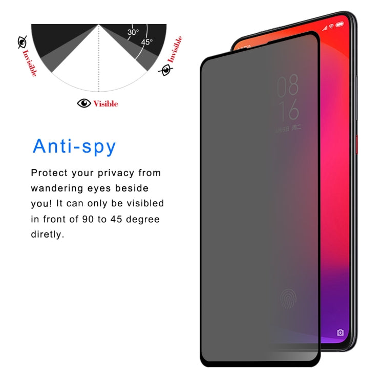 ENKAY Hat-Prince 0.26mm 9H 2.5D Privacy Anti-glare Full Screen Tempered Glass Film for Redmi K20 / K20 Pro, For Redmi K20 / K20 Pro