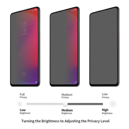 ENKAY Hat-Prince 0.26mm 9H 2.5D Privacy Anti-glare Full Screen Tempered Glass Film for Redmi K20 / K20 Pro, For Redmi K20 / K20 Pro
