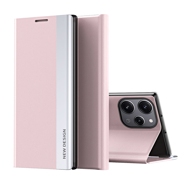 Side Electroplated Adsorption Leather Phone Case